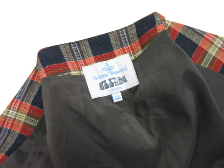 楽天市場】【中古】 Vivienne Westwood MAN / チェック柄ベスト 