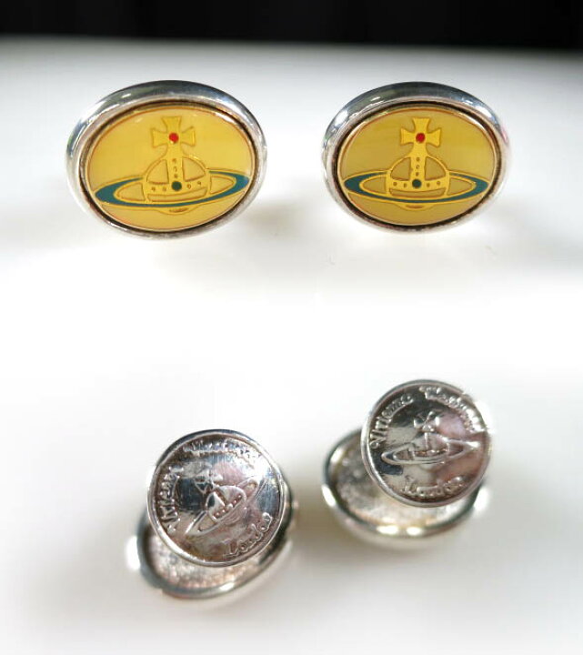 楽天市場】【中古】 Vivienne Westwood / エナメル オーブ ボタン 