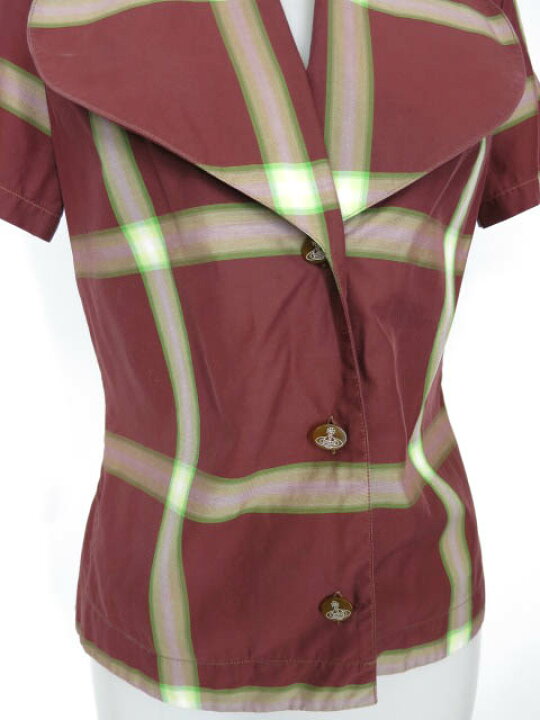 楽天市場】【中古】 Vivienne Westwood RED LABEL / チェック柄半袖 