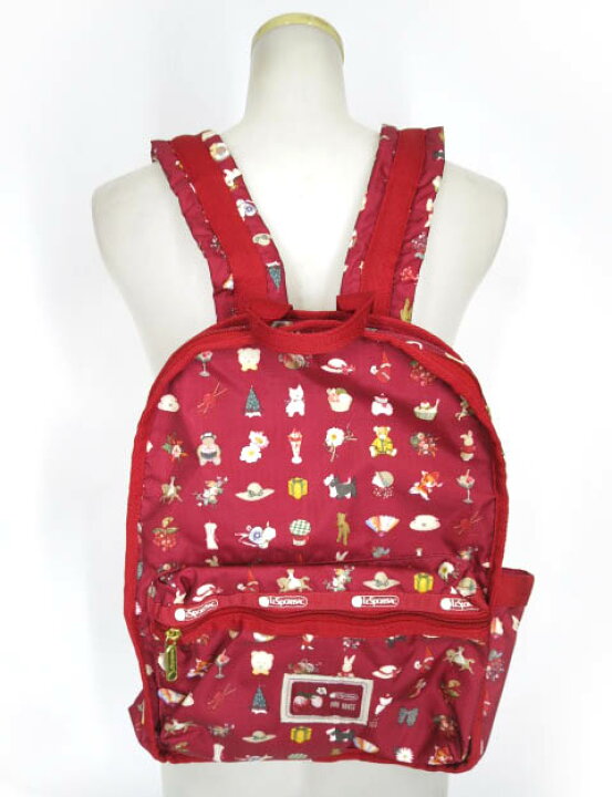楽天市場】【中古】 PINK HOUSE × LeSportsac / ROUTE SM BACKPACK 