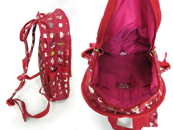 楽天市場】【中古】 PINK HOUSE × LeSportsac / ROUTE SM BACKPACK 