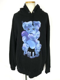 【中古】 MILKBOY / PILL BEAR HOODIE パーカー ミルクボーイ B68767_2506