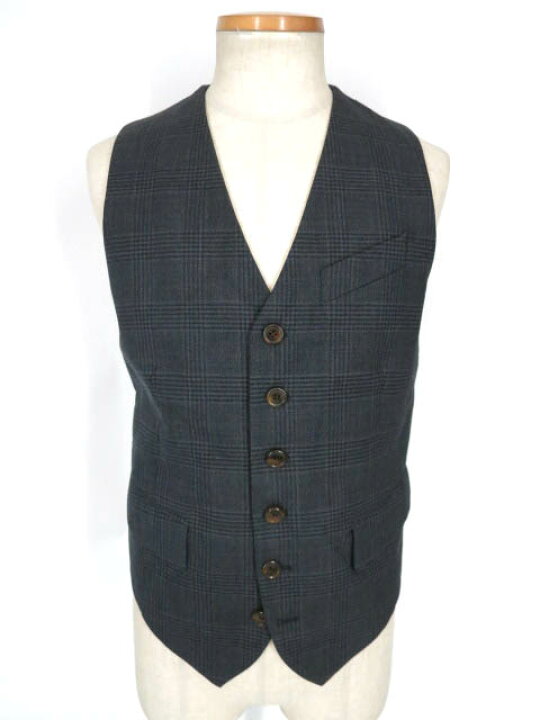 楽天市場】【中古】 Vivienne Westwood MAN / グレンチェック柄ベスト 
