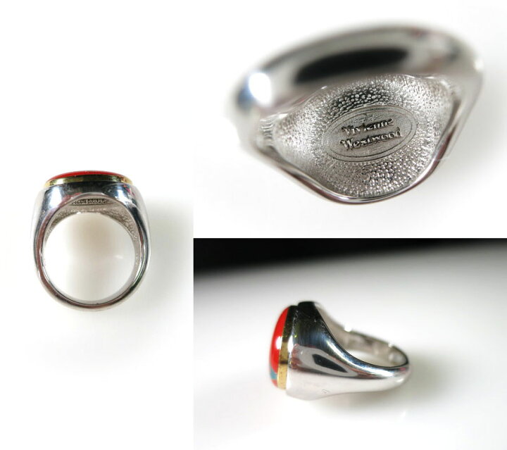楽天市場】【中古】 Vivienne Westwood / エナメルボタンリング 