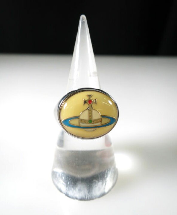 楽天市場】【中古】 Vivienne Westwood / エナメルボタンリング 