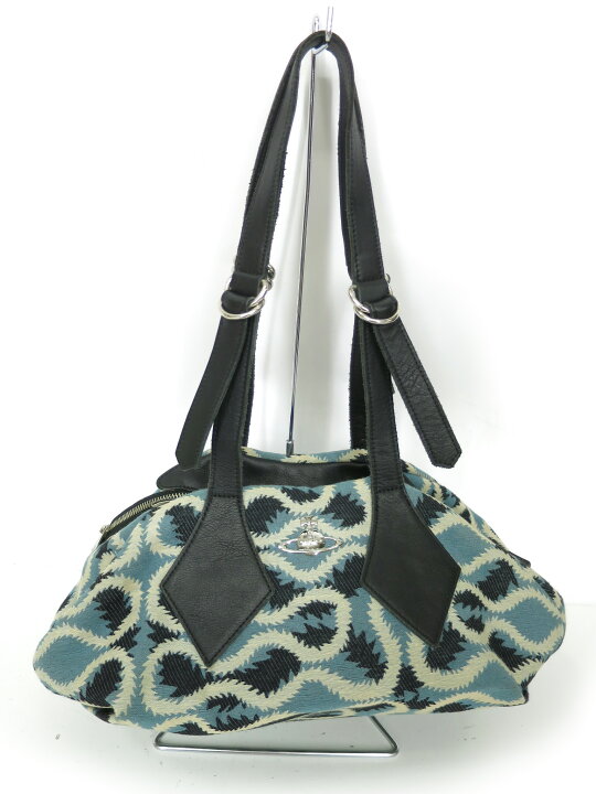 楽天市場】【中古】 Vivienne Westwood / スクイグル柄ミニボストン 