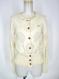 【中古】 Vivienne Westwood RED LABEL / ドットフリルカーディガン ヴィヴィアンウエストウッド レッドレーベル B72448_2601