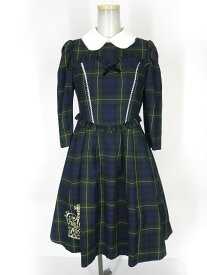 【中古】 Shirley Temple / タータンワンピース シャーリーテンプル for Ladies B72501_2601