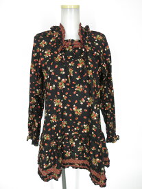 【中古】 PINK HOUSE / ストロベリー柄フード付きチュニック ピンクハウス B72563_2601