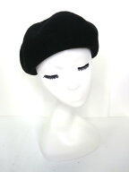 【中古】 Vivienne Westwood / オーブ刺繍入りバスクベレー帽 ヴィヴィアンウエストウッド 帽子 B75230_2…