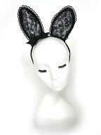 【中古】 Angelic Pretty / Lacy Bunnyカチューシャ アンジェリックプリティ B76241_2608
