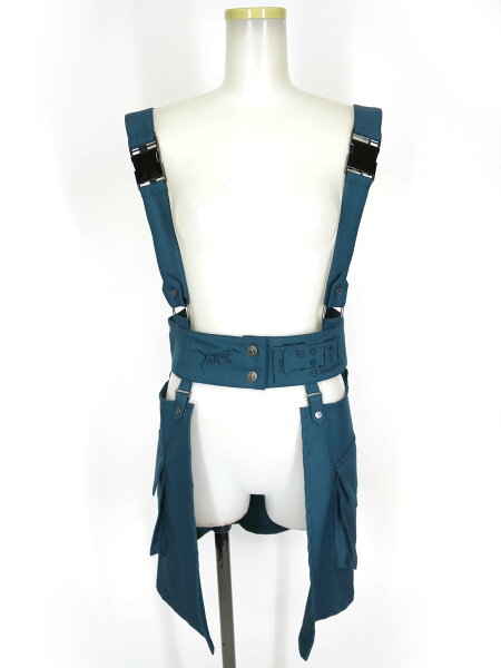 【中古】 ozz conte / HumaRoid Belt Skirt オッズコンテ Ozz On オッズオン ハーネスベルト オーバースカート B76272_2608