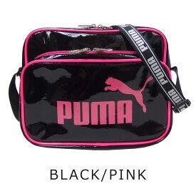 プーマ PUMA | 横型エナメルミニショルダー 斜め掛けバッグ 旅行 メンズ レディース プレゼント ギフト シンプル デザイン