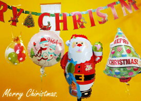 バルーン クリスマス セット 飾り サンタとスノーマンセット