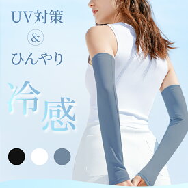 アームカバー 2枚セット UVカット率99％ 吸汗速乾 冷感 アームウォーマー メンズ レディース 可愛い アーム カバー uv 紫外線 日焼け対策 フィット感 接触冷感 伸縮性 通気性 ひんやり 腕カバー スポーツ おすすめ 送料無料