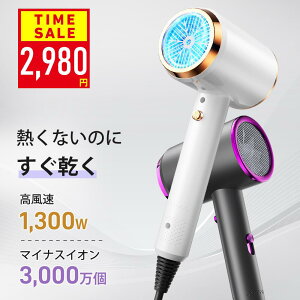 �_�N�[�|����2,980�~�^�h���C���[ ���� �啗�� ���x���� �}�C�i�X�C�I�� �w�A�h���C���[ CPN���Z�p �w�A�P�A 20m/s ������ ���� �╗ 3�i�K���� �����h���C���[ �Ód�C���� �ᑛ�� �y�� �ߔM�ی�