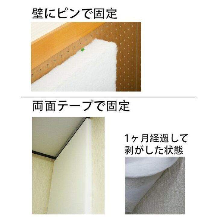 楽天市場】吸音 防音 断熱 壁 壁面対策 ホワイトキューオン 厚み50mm 