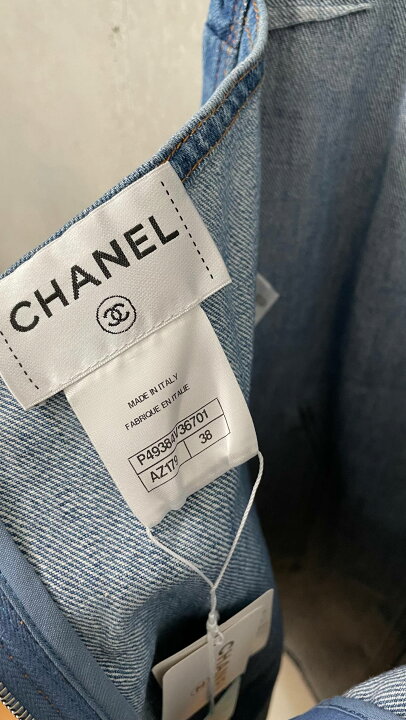 楽天市場】【中古】CHANEL シャネル デニムワンピース【B08064 