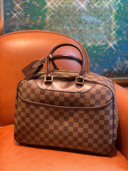 楽天市場】【中古】LOUIS VUITTON ルイヴィトン ダミエ ドーヴィル SPO  