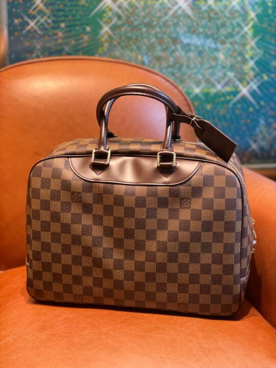 楽天市場】【中古】LOUIS VUITTON ルイヴィトン ダミエ ドーヴィル SPO 
