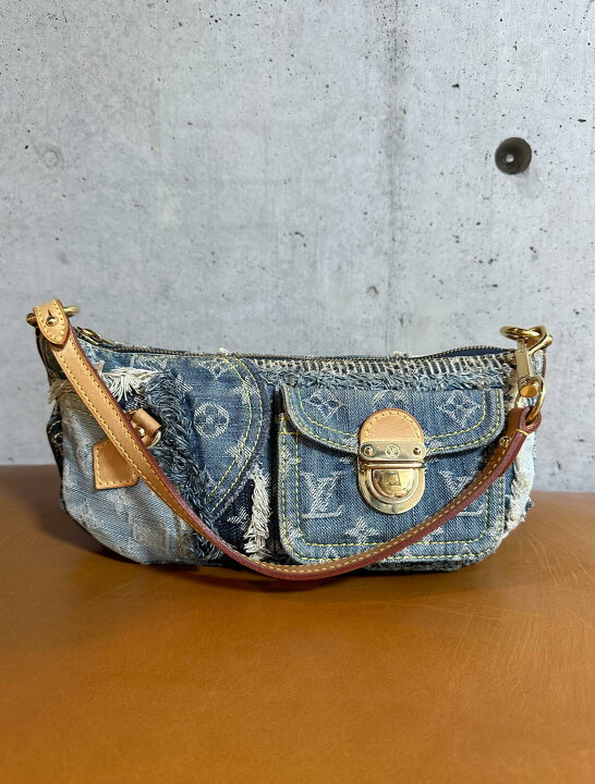 楽天市場】【中古】LOUIS VUITTON ルイヴィトン モノグラムデニム  