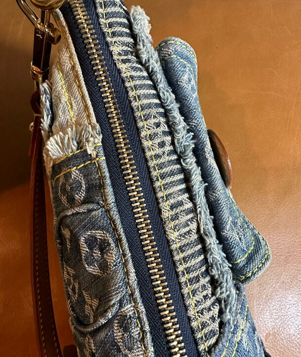 楽天市場】【中古】LOUIS VUITTON ルイヴィトン モノグラムデニム 