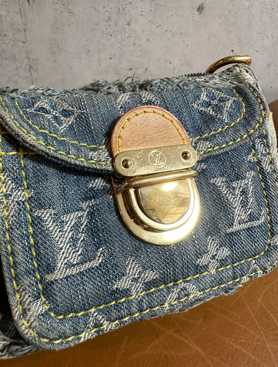 楽天市場】【中古】LOUIS VUITTON ルイヴィトン モノグラムデニム 