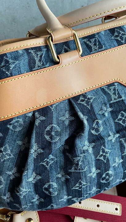 楽天市場】【中古】LOUIS VUITTON ルイヴィトン モノグラム デニム 