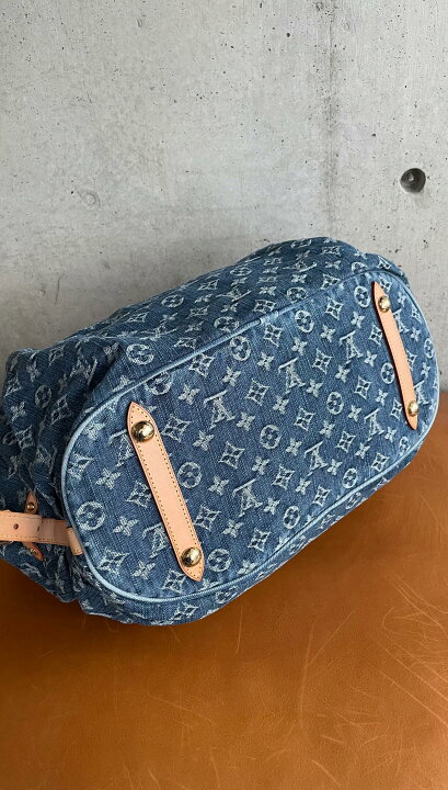 楽天市場】【中古】LOUIS VUITTON ルイヴィトン モノグラム デニム XL 