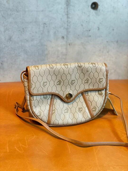 楽天市場】【中古】DIOR クリスチャンディオール ハニカム柄  