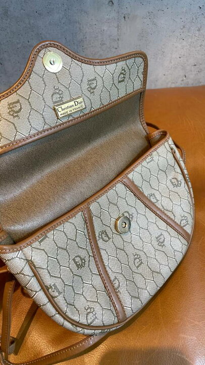 楽天市場】【中古】DIOR クリスチャンディオール ハニカム柄  
