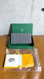 【中古】GOYARD　ゴヤール　サン　ランベール　ウォレット　二つ折り長財布【B08582】