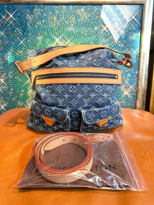 楽天市場】【中古】LOUIS VUITTON ルイヴィトン モノグラム デニム 