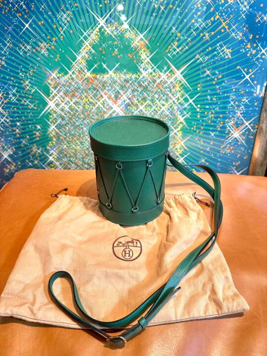 楽天市場】【中古】HERMES エルメス タンブル クシュベル グリーン 