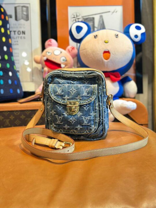 楽天市場】【中古】LOUIS VUITTON ルイヴィトン モノグラムデニム 