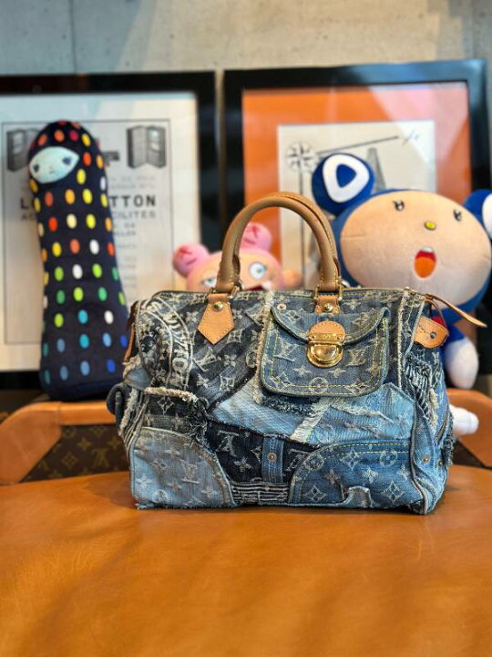 楽天市場】【中古】LOUIS VUITTON ルイヴィトン モノグラムデニム 
