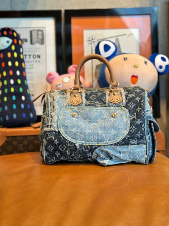 楽天市場】【中古】LOUIS VUITTON ルイヴィトン モノグラムデニム 