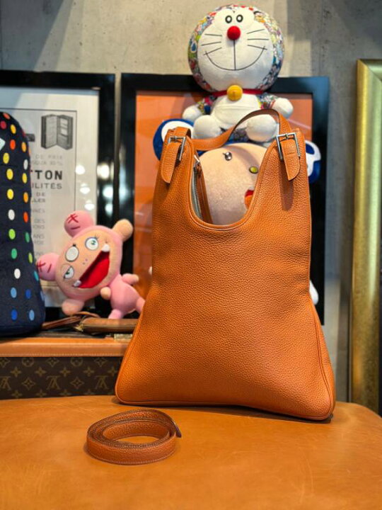 楽天市場】【中古】HERMES エルメス マサイPM トリヨンクレマンス 