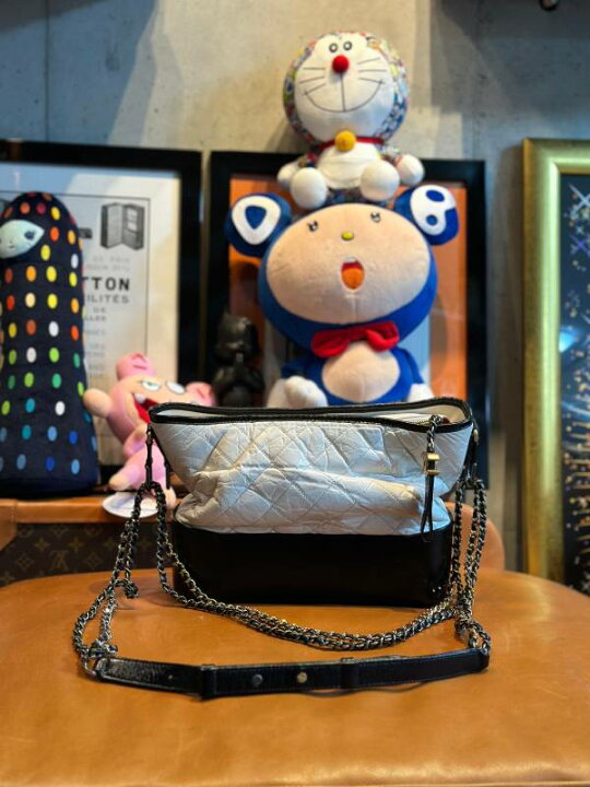 楽天市場】【中古】CHANEL シャネル ガブリエルドゥ ホワイト×ブラック 