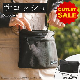 【公式】TokyoCamp サコッシュ バッグ ショルダーバッグ アウトドア シンプル ブラック 黒