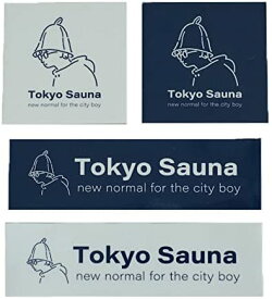 【公式】Tokyo Sauna オリジナルステッカー 4枚セット
