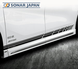 SilkBlaze シルクブレイズGLANZEN グレンツェン30系ヴェルファイア後期サイドパネル塗り分け塗装代引不可商品