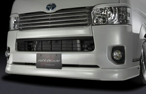 SilkBlaze シルクブレイズ エアロ200系ハイエース 4型 標準車フロントスポイラー 塗装済み代引き不可商品