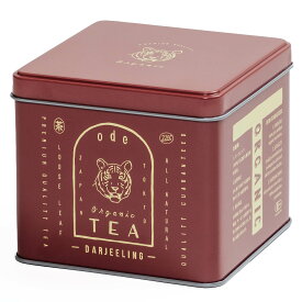 オーガニック 美味しい ダージリン 「ode」ルースリーフ 紅茶 可愛い缶 Organic Tea Darjeeling Loose Leaf 230g by TOKYO COFFEE