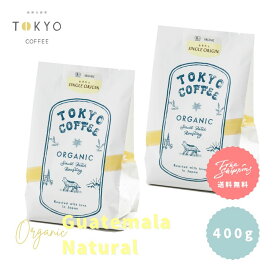 珈琲豆 焙煎:中浅煎り 400g コーヒー豆 送料無料 TOKYO COFFEE オーガニック コーヒー 美味しい シングルオリジン グアテマラ ナチュラル 新鮮 コーヒー フルーティー オーガニック珈琲 コーヒー 豆 有機コーヒー豆 中浅煎り珈琲豆 グアテマラコーヒー light roast