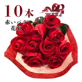 ＼品質◎東京銀座クオリティ／赤バラ10本の花束 銀座 赤いバラ レッドローズ 花束 記念日 プレゼント 銀座 バレンタイン ホワイトデー 0のつく日 送料無料 誕生日 ギフト 薔薇 ばら 還暦 花 2026 お祝い 生花 10周年 賀寿祝 長寿祝 送別 上質 妻 奥さん 嫁 母 ママ 恋人