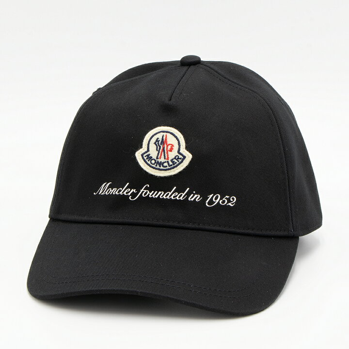 楽天市場】モンクレール MONCLER ベースボールキャップ ブラック 3B000 