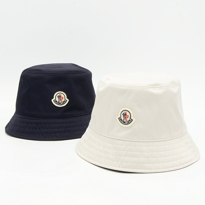楽天市場】モンクレール MONCLER リバーシブルバケットハット ベージュ 
