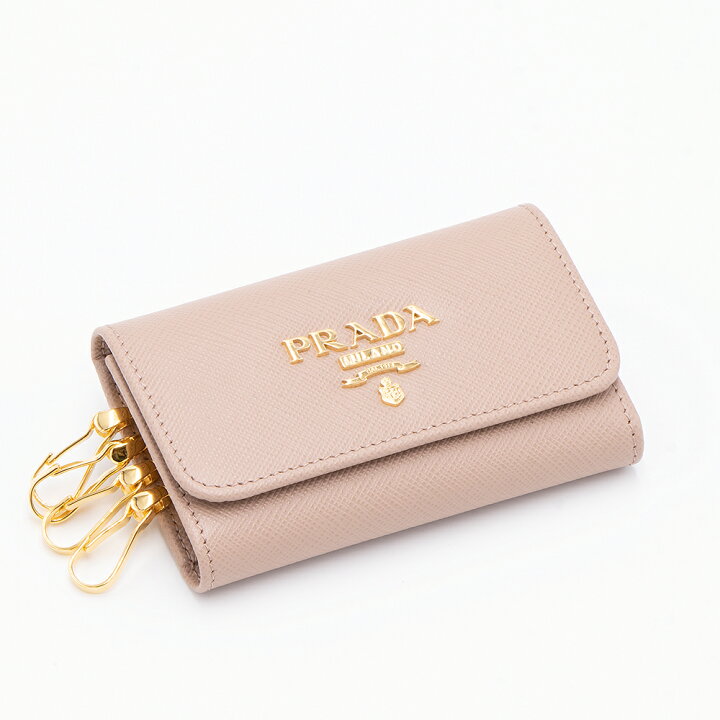 楽天市場】【ハッピープライス】プラダ PRADA 4連キーケース ピンク  