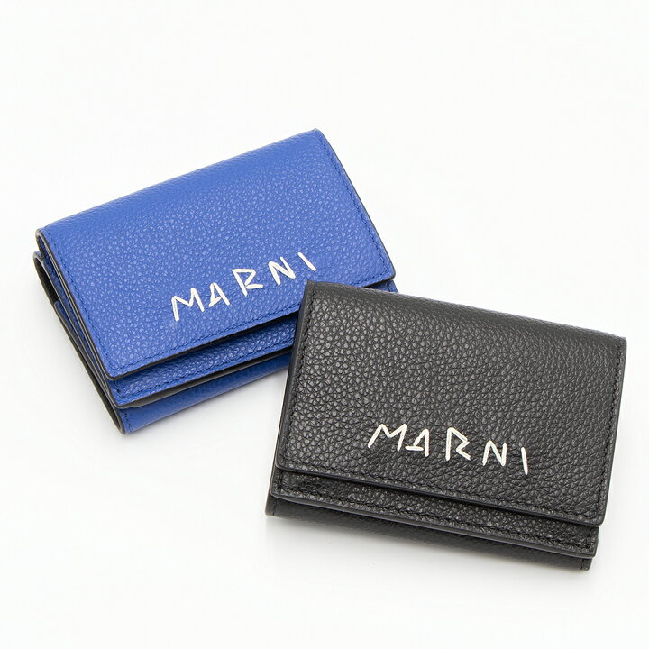 楽天市場】マルニ MARNI 3つ折り財布(小銭入れ付き) PFMI0067U2 P6533 